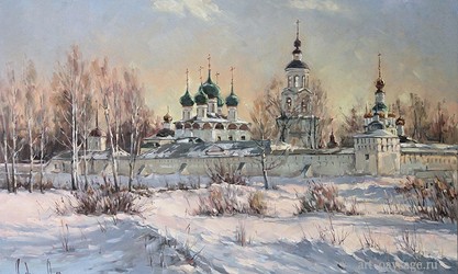 Толга зимой