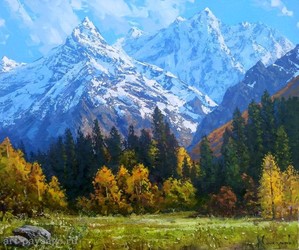 Ущелье Домбай Ульген