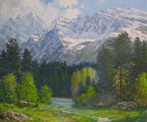Весна в горах